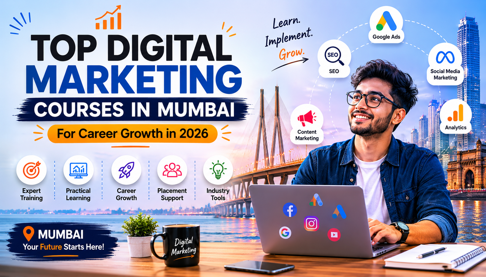 Top Digital Marketing Courses in Mumbai for Career Growth in 2026